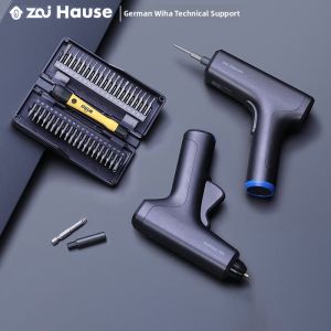 Wiha | Multi-Function Electric Screwdriver and Hot Glue Gun Home Repair Tool Set