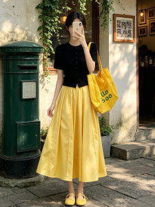 LIRUSHAN | Long Dress Two-Piece Outfit Summer