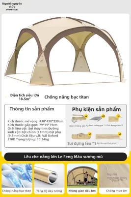 The Primitive | Lều Dã Ngoại Qua Đêm Chống Nắng Chống Nước