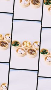 โมเดลจิ๋ว ติ่มซำ A02 ของเล่น ตกแต่งร้านอาหารจิ๋ว น่ารัก ๆ