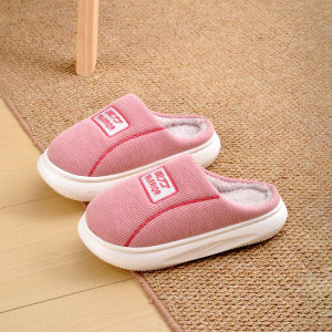 Warm Home Slippers for Men And Women Soft Bottom Anti-Slip Cotton Slippers Comfortable All Year round Indoor Shoes