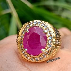 CINCIN BATU RUBY CORONDUM KUALITAS TOP