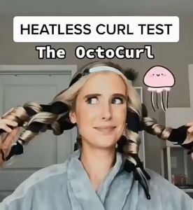 Dreamy Hair Kit Heatless curly Satin Hair Curls | Pengeriting Rambut Tanpa Panas/Catok | lazy hair curler | Alat Rambut Keriting Rambut tanpa Panas