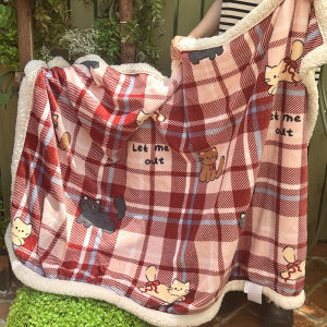 Bộ Đồ Ngủ Trẻ Em Mùa Đông Ấm Áp Bằng Vải Nhung Cừu Hoạt Hình Mới Có Khóa Kéo Vô Hình Cho Trẻ Em Từ 1-14 Tuổi