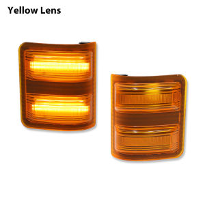 For Ford F250 F350 F450 2008-2016 Dynamic Turn Signal Light LED Rearview Side Mirror Light Sequential Blinker Indicator Light