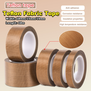 MaxPlus Resistant High Temperature Tape Sealing Tape Thickness 0.13mm Length 10m Width 10mm/15mm/19mm