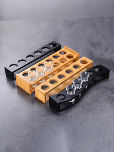 B52 Viên Đạn Cốc Trắng Rượu Bắn Cốc Uống Trò Chơi Thanh Cocktail Kính Máy Bay Ném Bom Một Miệng Chất Liệu Gỗ Say Rượu Drinkware