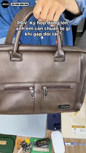 Cặp Công Sở Cao Cấp Xbags Lavish XB4301 Chống Sốc Chống Nước Hiệu Quả Đựng Laptop 14 Inch Sang Trọng Đẳng Cấp!