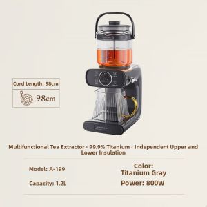 Kamjove | Automatic Steam Spray Multifunction Insulated Tea Maker