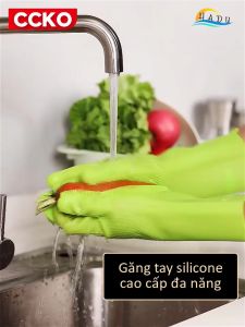 Dụng Cụ Rửa Chén Silicone Cao Cấp – Tạo Bọt Nhanh Co Giãn Bền Bỉ An Toàn Sức Khỏe CCKO