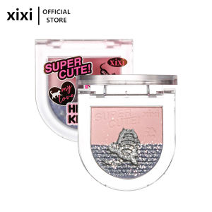 Xixi Makeup Eye Shadow Gude Catnip Tri-Colour Eyeshadow Palette Matte Pearl Crushed Diamonds Beginner Student Low Protection And Warm Brown Eyeshadow