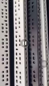 Thanh sắt V lỗ V3x5 dài 80cm 1m1m21m5 lắp đặt khung sắt kệ V lỗ..