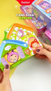 Celengan Kaleng RUMAH 2 L6 /Celengan Kaleng Gembok + Kunci Fancy