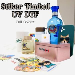 Custom Stiker Cutting Timbul Bebas Request Gratis Desain
