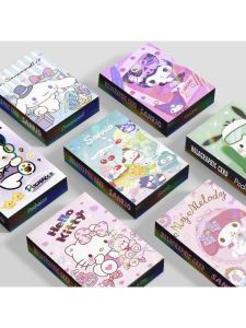 Cute Sanrio Cartoon Postcards Lomo Style Small Cards Animations Lovely Fabric Cards Greeting Cards Business Supplies