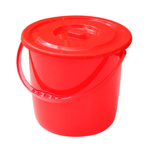 JIADONGLI | Plastic Storage Bucket with Lid for Laundry Foot Washing Car Washing and Bathing