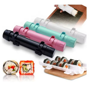 DIY Cylinder Sushi Making Machine Quick Sushi Bazooka Japanese Rolled Rice Meat Mold Rice Ball Mold Kitchen Bento Accessories