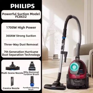 Philips | High Suction Handheld Vacuum Cleaner for Home Cleaning Pet Hair