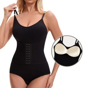 ชุดกระชับสัดส่วนผู้หญิง Naisstoo บอดี้สูทกระชับหน้าท้อง ช่วยให้ดูผอมเพรียว พร้อมบราในตัว