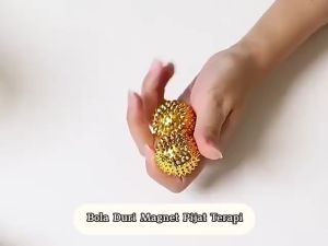 Bola Duri Magnet Pijat Terapi Kesehatan Pemijat Manual Massage Ball Kesehatan Tangan Kaki Badan Pijat Akupuntur