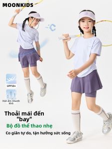 Moonkids | Bộ Đồ Thể Thao Lụa Băng Dành Cho Gái Tập Yoga Fitness