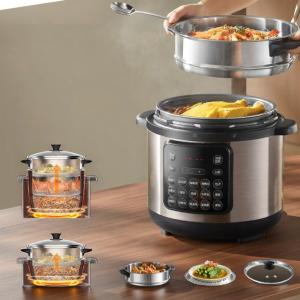 Supor | Home Use Multifunctional Non-Stick Pressure Cooker 8L
