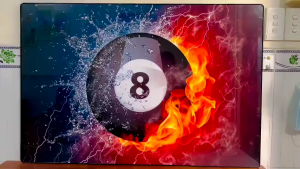 (HCM) Tranh treo tường tráng gương trang trí decor tiệm bida billard 3 kèm đinh treo