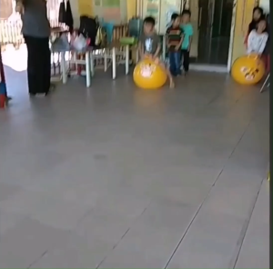 in Msia 40cm Thickened Jumping Ball Toys High Quality Inflatable Cartoon Bouncing Ball Bounce Kids Stress Health Care Toy Balls