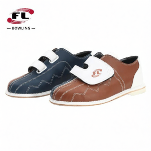 Leather Material Rentable Bowling Shoes