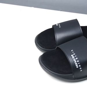 Prayerkids The Star Sandal Selop Casual Plain - Warna Arang/Hitam/Burgundy