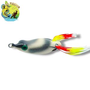 Soft Frog Skirt Berdiri LJ LURE Ukuran 6Cm.Umpan Casting Gabus Dan Toman
