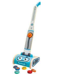 Hape | Educational Cleaning Toy Vacuum for Kids 2+ Years