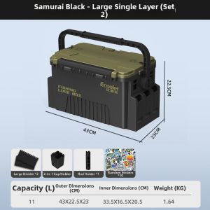RIVER FISH | Multifunctional Portable Fishing Tackle Box