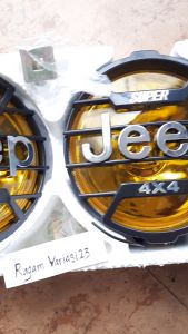 Lampu Depan Jeep 4X4 Bohlam H3 Mobil & Motor Lampu Tembak Costum Universal
