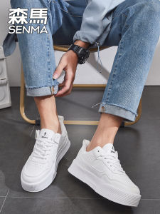 Giày Thể Thao Đế Dày Lót Lông Cừu Mùa Đông Cho Nam Giày Bệt Đế Cao Su Đế Xuồng Mũi Tròn Thoáng Khí EVA Đế PU