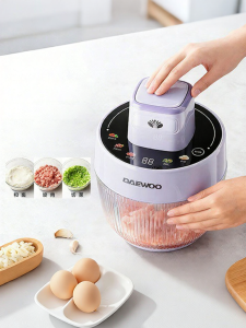 Daewoo | Máy Xử Lý Thực Phẩm Gia Đình Đa Năng Để Băm Và Nhào Nhỏ Hoàn Toàn Tự Động