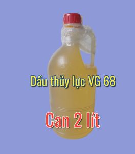 DẦU THỦY LỰC NHỚT THỦY LỰC NHỚT 10 (thông số VG 68) CAN 2 LÍT- DẦU MỚI CHIẾT TỪ PHUY