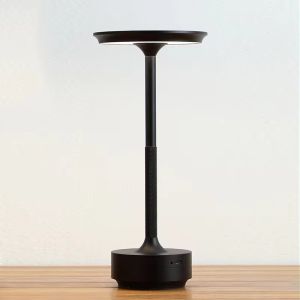 Wierless Simple Charging LED Desk Lamp restaurant Bar Table Lamp Dimming Atmosphere Retro Portable Charging Touch USB Read Lamp