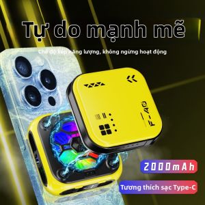 Jungle Leopard | Tản Nhiệt & Tản Nhiệt Điện Thoại Từ Tính Cho Chơi Game và Livestream