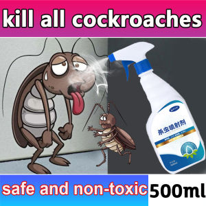 10 Years Cockroach-Free: Cockroach Killer Spray 500ml & Safe Non-Toxic Insecticide