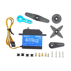 Servo Kỹ Thuật Số Không Lõi Mô-men Xoắn Cao 40kg Xoay 180 Độ Dành Cho Xe RC 1/10 1/8 Và Cánh Tay Robot FPV Dewamei Servo Kim Loại
