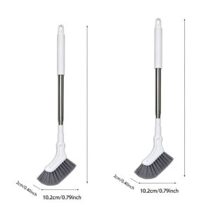 Youyuepin Bền Kính Thiên Văn bàn chải Bàn chải tay cầm có thể kéo dài lên đến 115cm Cứng Lông L Hình Dạng Thiết Kế Cho Vữa Gạch Bồn Tắm Dễ Dàng Rửa vệ sinh trong gia đình