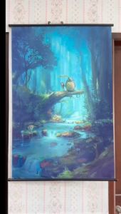POSTER KAIN GANTUNG KAMAR ANAK ANIME GAME BEDROOM DECOR POSTER ONE PIECE | GENSHIN IMPACT | AVANGER | ATTACT ON TITAN | TOTORO | DEMON SLAYER | TOKYO REVERANGE | RORONOA ZORO | ZHONGLI | TTD
