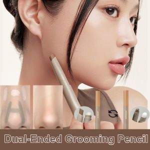 Double-head contour pen Highlighter Brightening Contour Stick Waterproof Long Lasting Nose Shadow Makeup