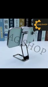 CAG SHOP 1PC  NEW Double Ring Back Clip Desktop Stand Foldable 360 Rotation Cellphone Holder