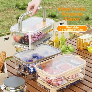 Portablile Outdoor Insulated Box for Food Transport and Storage Small