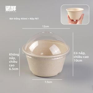 NUOXIAN | Bát Giấy Durable Có Thể Phân Hủy Sinh Học Cho Thương Mại Và Gia Đình