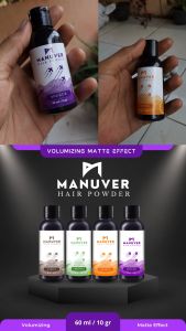 MANUVER HAIR POWDER MATTE TEXTURE HAIR VOLUME 60 ML/10 GRAM