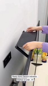 Rak Atas TV & Monitor: Tatakan Set Top Box, Remote, Modem WiFi & Aksesoris Penyimpanan Elektronik