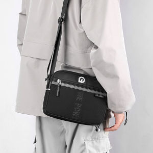 ARCTIC HUNTER กระเป๋าผู้ชาย กระเป๋าสะพาย ผช กระเป๋าสะพายข้างผู้ชาย กระเป๋าสะพาย ผู้ชาย กระเป๋าผู้ชายแฟชั่นกระเป๋าสะพายไหล่ลำลองกระเป๋าคาดตัวไนลอนแบรนด์บุคลิกภาพแนวนอน